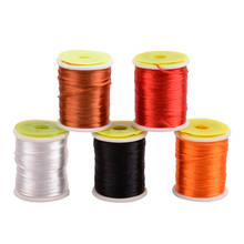 5pcs/lot High Strength Fly Fishing Tying line Materials Multicolor 250M PE flying jig hook tying tackle thread high gloss 210D 2024 - buy cheap