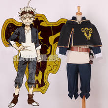 Disfraz de Anime de alta calidad para hombres, camisa de combate, abrigo, capa, cinturón y pantalones, Black Cow, halloween 2024 - compra barato