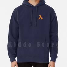 Lambda Half-Life Logo hoodies long sleeve Half Life Video Game Physique Orange Lambda 2024 - buy cheap