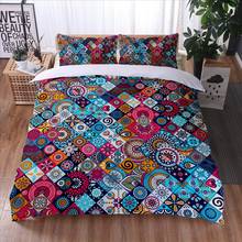 Geometric Duvet Cover Set Bohemian 240x220 King Size Bedding Sets Double Queen Plaid Quilt Covers Pillowcase (No Bed Sheet) 2024 - buy cheap