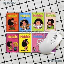 Mafalda New Gaming Mouse Pad Anti-slip Art Gamer Natural Rubber Cartoon Kawaii Office Decoration Carpet Keyboard Pad Mouse Mat 2024 - buy cheap