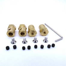 Adaptadores de Metal para WPL MN RC, kit de modificación de coche, piezas de repuesto, 5MM a 12MM, 4 unids/set por juego 2024 - compra barato