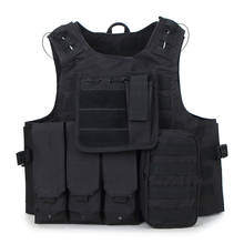Outdoor Hunting Tactical Military Airsoft Vest Plate Carrier Unloading Chest Rig Bag Mohr Camping Travel Sports Military Vest 2024 - buy cheap