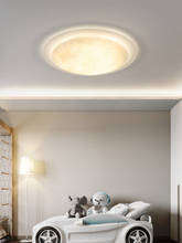 Lámpara de techo minimalista y moderna para el hogar, lámpara redonda con forma de Luz De Luna creativa, para sala de estar, dormitorio y estudio 2024 - compra barato