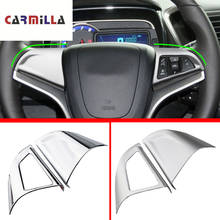 Carmilla-pegatina de decoración Interior de coche, cubierta de protección de botones de volante, embellecedor, accesorios, para Chevrolet Orlando 2024 - compra barato