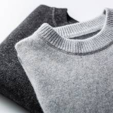 Hot Sale More Thicker Warm Sweaters Man 100% Goat Cashmere Knitting Pullovers Top Grade Soft Jumpers Male Solid Color Clothes 2024 - buy cheap