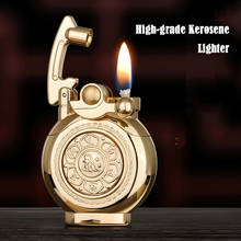 Unusual Kerosene Lighter Flint Fire Starter Gasoline Vase Rocker Cool Cigarette Lighters Gadgets For Men Lighter Assortment 2024 - buy cheap