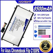 Аккумулятор HSABAT C12N1432 8500 мАч для Asus Chromebook Filp C100PA C100PA-3J C100PA-DB01 C100PA-DB02 2024 - купить недорого