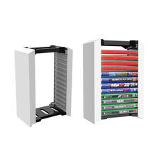 Torre universal para xbox one switch ps5/ps4, caixa de armazenamento de discos de jogos, acessórios de suporte para disco de jogos 2024 - compre barato