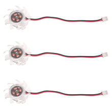 3 x 35mm 12V Clear Plastic Computer VGA Video Cooler Card Cooling Fan 2024 - buy cheap