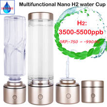 Portable Nano High Concentration Hydrogen Water Bottle Generator Antioxidant ORP SPE Electrolytic Ion Ionizer Breathing H2 Gas 2024 - buy cheap