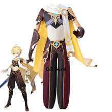 Genshin Impact Traveler Aether Uniform Outfit Games Cosplay Costumes 2024 - buy cheap