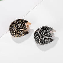 Trend Cute Vintage Metal Animal Pangolin Brooch Pin for Girl Women Fashion Cute Corsage Jewelry Accessories Wholesale 2024 - buy cheap