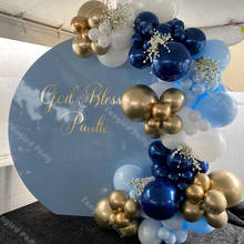 95pcs Matte Navy Blue White Balloon Arch Blue Gold Baby Shower Balloons Garland Gender Reveal Wedding Birthday Party Supplies 2024 - buy cheap