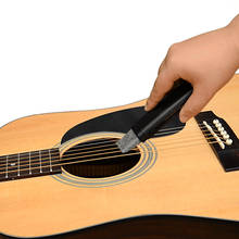 2 em 1 ferramenta de limpeza de ferrugem guitarra fingerboard cleaner lubrificante polonês guitarra baixo ukulele violino instrumentos cordas ferramenta limpa 2024 - compre barato