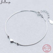 100% 925 Sterling Silver Bracelet Fashion Solid Heart Beads Bracelets Bangles for Teen Girls Lady Gift Women Jewelry Gifts 2024 - buy cheap