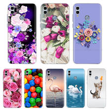 For Huawei Honor 10 Lite Case Cover Honor 10 Lite Funda Bumper Cute Flower Silicone Phone Cover Coque Capa on Honor10 Lite 6.21" 2024 - buy cheap