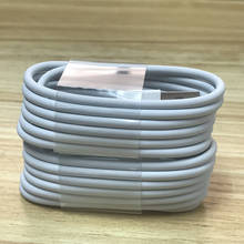 Оригинальный USB-кабель 10 шт./лот для iPhone 5 5S 6 6S 7 8 Plus X XS Max XR SE, шнур для быстрой зарядки, USB-кабель для синхронизации данных 2024 - купить недорого