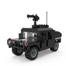 Military Series World war Wheeled armored vehicle weaponry DIY model Building Blocks Bricks Toys Gifts 2024 - buy cheap
