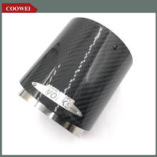 Glossy Carbon Fiber Mini Exhaust Tip Muffler Tips for Mini Cooper R55 R56 R57 R58 R59 R60 R61 F54 F55 F56 F57 F60 Mini Muffler 2024 - buy cheap