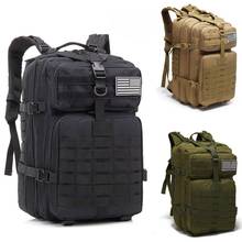 Military Backpack Outdoor Sport Large Capacity Man Tactical Army Bag 3P Travel Molle Pack for Camping Hiking Hunting Waterproof 2024 - buy cheap