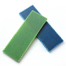 Parche de resina con patrón de piel de serpiente, tablero de resina de panal, luminoso, azul o verde, mango de cuchillo, 1 pieza 2024 - compra barato
