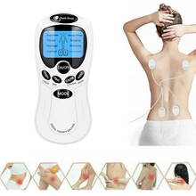 Full Body Muscle Electronic Massager Slimming Pulse Massage Burn Fat Skin Sports Tens Acupuncture Therapy Machine 8 model 4 pads 2024 - buy cheap