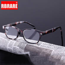 RBRARE-Gafas de lectura cuadradas con Montura de plástico Para hombre y mujer, lentes de lectura con montura redonda, sin montura, Para Leer 2024 - compra barato