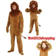 New Christmas Carnival Performance Mascot Halloween Lion Cosplay Costume Adult Use Birthday Party Advertising Parade Set 2024 - buy cheap