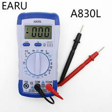 A830L LCD Digital Multimeter DC AC Voltage Diode Freguency Multifunction Volt Tester Test Current Voltmeter Ammeter Meter Gauge 2024 - buy cheap