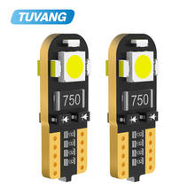 2x T10 168 194 W5W 5050 3014 SMD Chip Canbus No Error Led License Plate Light Bulbs DRL Car Interior Source Light White 2024 - buy cheap