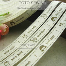 Min.order is $15 (mix order),Zakka cotton sewing label,1.5CM WIDTH,smile girl label,TOTO sewing,FREE shipping, F001#-6 2024 - buy cheap