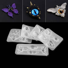 1PCS Devil's Eye Silicone Molds Crystal Epoxy Resin Mold Eagle Lion Bat Owl Pendant Mould For DIY Jewelry Making Supplies 2024 - buy cheap