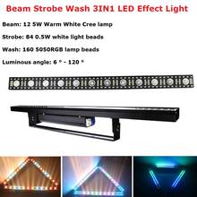 Professional LED Wall Wash Light 12X5W DMX LED Bar DMX Line Bar Wall Light Beam Strobe Wash LED Disco Light Dj Lighting Effect 2024 - buy cheap