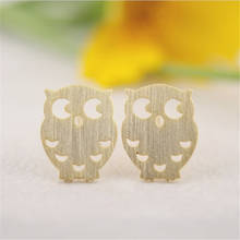 Trendy  Owl Earrings Cute Cartoon Animal Ear Studs Wholesale 2024 - buy cheap