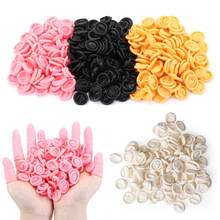 100PCS Disposable Finger Cover Rubber Gloves Non-slip Anti-static Latex Finger Cot Fingertip Protector Finger Thumb Sleeve Glove 2024 - buy cheap