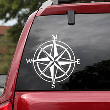 Fashion Compass Travel Wanderlust Direction NSWE Stickers Voiture Fun Personality Car Sticker Decal Car Styling 2024 - buy cheap