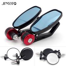 Motorcycle Mirror Handlebar Bar End Side Rearview Mirrors For honda cb400 sf st1100 xadv cbr 1000rr st 1300 x11 sh 300 2024 - buy cheap