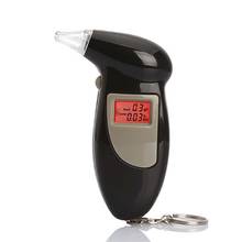 Handheld Backlight Digital Alcohol Tester with 21pcs Mouthpieces Digital Alcohol Breath Tester Breathalyzer Analyzer Detector df 2024 - buy cheap