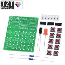 Kit de bloqueio de senha eletrônico, multifuncional, simples, kit diy, hobbyist, estudantes de laboratório, eletrônico 2024 - compre barato