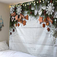 Tapeçaria de parede, decoração de natal, árvore de natal, impressão, tapeçaria, tamanho grande, frete grátis 2024 - compre barato