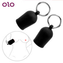 OLO 1 Pair Nipple Sucker Dual Suction Cup Nipple Stimulator Female Breast Enlarger Pump Milk Sucking Device Breast Massager 2024 - buy cheap