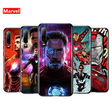 Funda de teléfono de Marvel, vengadores, Iron Man, superhéroe, para Huawei P40, P30, P20, P10, P9, P8 Lite, Mini E, 5G Pro Plus, 2017, 2019, suave, color negro 2024 - compra barato