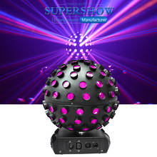 Máquina de iluminação mágica led 6 em 1, com bola luzes de led para efeito de palco, discoteca, bar, show, equipamento de dj 2024 - compre barato