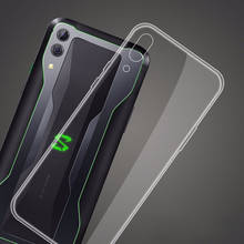 Non-yellowing Silicone Clear Phone Case for Xiaomi Black Shark 2 BlackShark2 Prime Ultrathin Transparent TPU Back Cover Carcasas 2024 - buy cheap