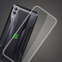 Прозрачный силиконовый чехол без пожелтения для телефона Xiaomi Black Shark 2 BlackShark2 Prime ультратонкий прозрачный чехол-накладка из ТПУ 2024 - купить недорого