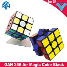 Cubo magnético Gan356 Air para niños, juguete educativo de velocidad, edición estándar, color negro GAN, 3x3x3 2024 - compra barato