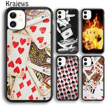 Krajews CASINO PLAYING CARD COLLECTION Phone Case Cover For iPhone 5s 6s 7 8 plus X XS XR 11 12 pro max Samsung Galaxy S8 S9 S10 2024 - buy cheap
