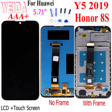 Weida 5,0 "для huawei Y5 2019 ЖК-дисплей дигитайзер сенсорный экран для huawei Honor 8S ЖК-сборка AMN-LX1 смартфона Бесплатные инструменты 2024 - купить недорого