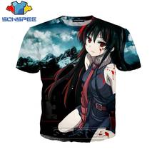 Anime Akame Ga Kill 3D Printed T-shirts SONSPEE 3D Print Men Women 2019 New Casual Unisex Short Sleeve Hip Hop Tees Tops Shirt 2024 - buy cheap